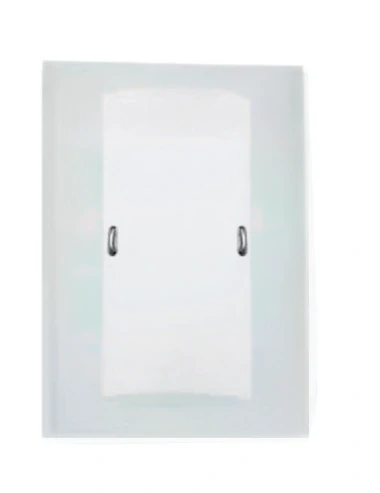 CF12651-21-104 nastenne svietidlo 1x60W/E27, v27x19cm, chrom/matne sklo