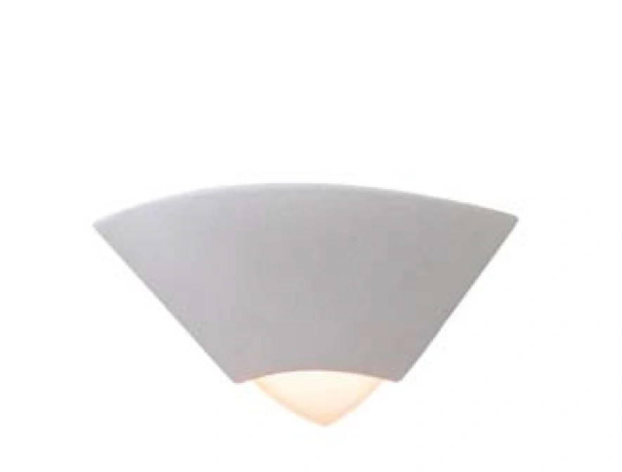 AB190227/05 nastenne svietidlo 1x60W/E27, rohove, cca31cm, biela keramika