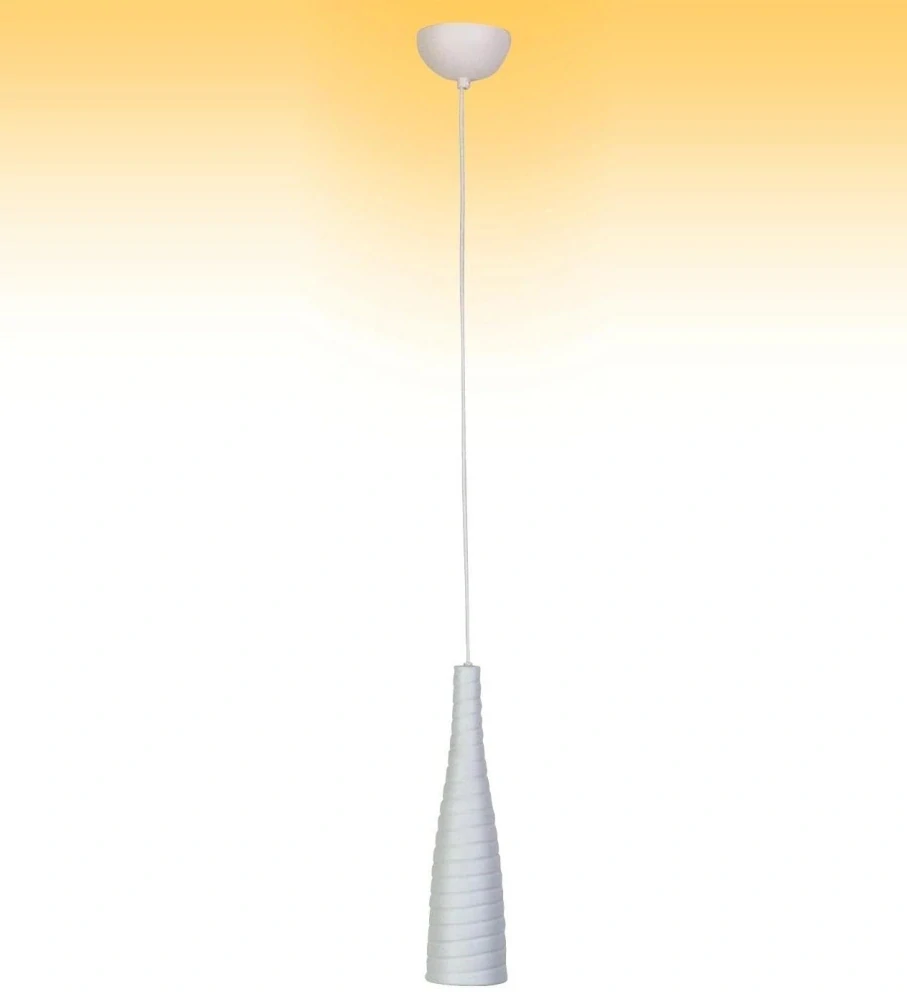 AB179270/05 zavesne svietidlo 1x40W/E14, d10cm, biela keramika