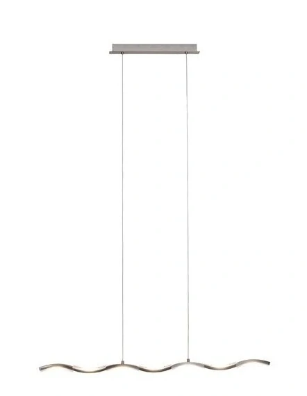 AB1G93511/13 zavesne svietidlo 7x7,5W/LED/3K/5600lm, s120cm, nikel/matne sklo, moznost prepinania osvetlenia direct / indirect