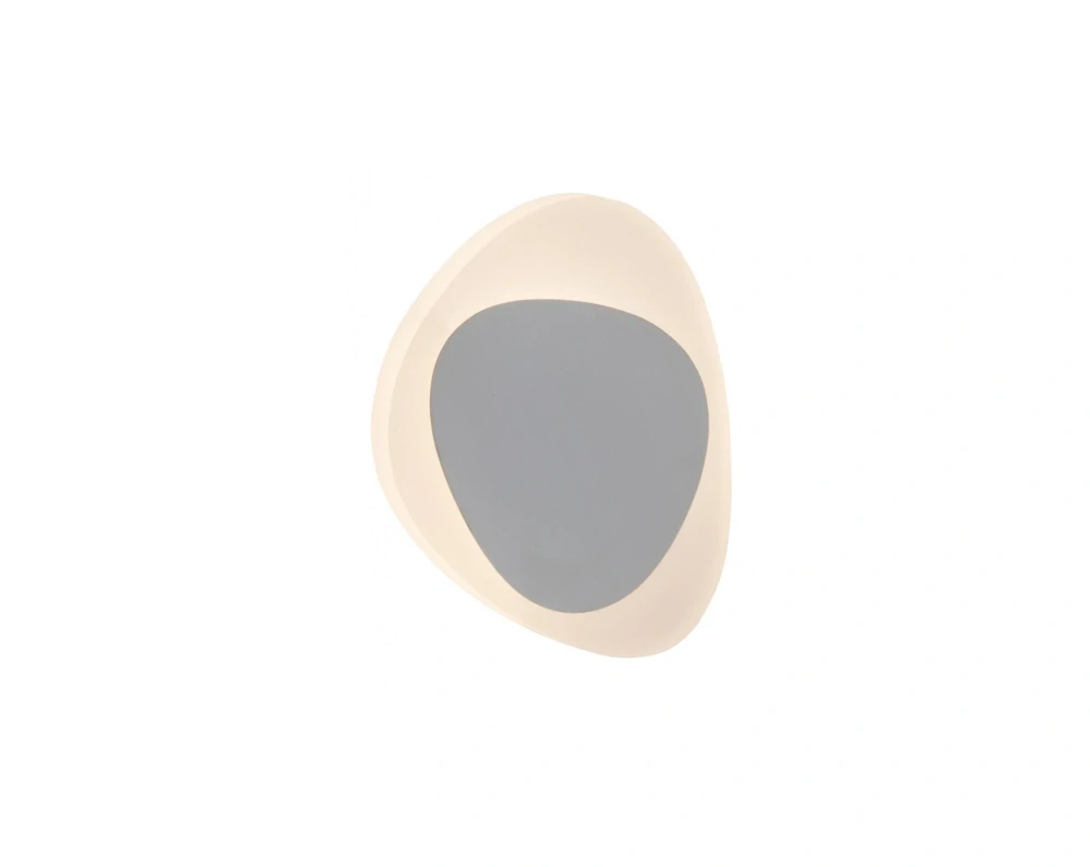 Nástenné svietidlo Brilliant VISION - G94326/15, 1×5W/LED/3K/315lm, s15×19 cm, chróm/matný akryl