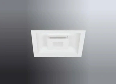 AA1LD0015B3 15+12W podhladove svietidlo 15+12W/LED/3000K/1693lm, 18x18x3,5cm, AL/biela/pc difuzor