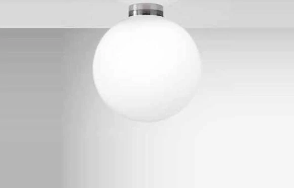 AA1LD9916C3 stropne svietidlo 8W/LED/3000K/700lm, d15cm, chrom/triplex.sklo