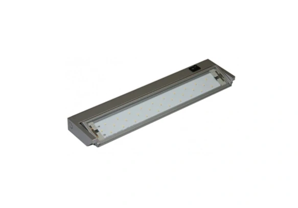 AA39005/Silver nastenne svietidlo 5W/LED/4200K/400lm, s35cm, vyklopne, strieborna