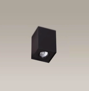 AM1C0071 stropne svietidlo 1x50W/GU10, d95/v125mm, hlinik/cierna