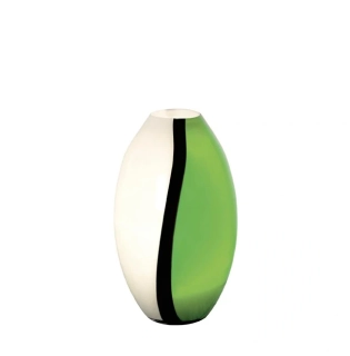 Stolné svietidlo Eglo EMPORI - 87757, 1×60W/E27, v 36 cm, ručná práca zeleno-čierno-biele sklo