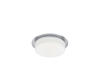BE289196 podhladove svietidlo 1x7W/GX53, d13cm, chrom/matne sklo