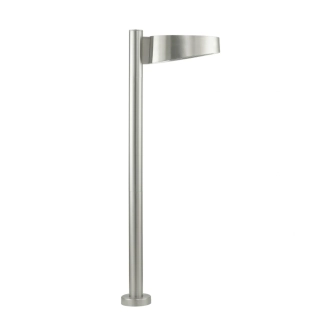 Stĺpikové svietidlo Eglo JERBA - 89558, 1×60W/E27, IP44, v 100 cm, oceľ/matné sklo