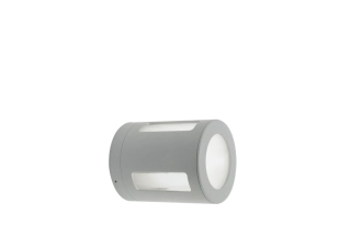 Nástenné svietidlo Eglo TORBAY - 90173, 1×40W/G9, IP54, s 14 cm, hliník/strieborný/matné sklo