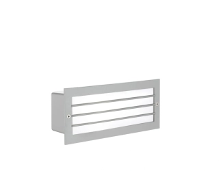 Exteriérové svietidlo Eglo ZIMBA - 88576, 1×60W/E27, IP44, v10×24 cm, oceľ/strieborná/matné sklo