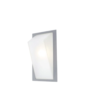 Nástenné svietidlo Eglo PARK 5 - 87181, 1×100W/E27, s20×35 cm, strieborná/matné sklo