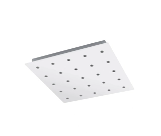 BE294566 stropne svietidlo 25x1,1W/LED/WW/2250lm, 47x47cm, ocel/biela