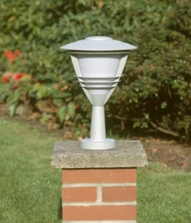 AB146984/11 exterier.stlpikove svietidlo 1x100W/E27, IP23, v36cm, titan/matny akryl