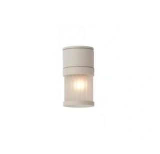 Stropné svietidlo Globo TRICHIN - 32021, 1×60W/E27, IP44, biely hliník/matné sklo