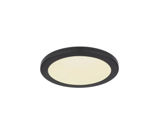 BG112379-24B stropne svietidlo 24W/LED/3-6K/z2200lm, d30cm, cierna/matny akryl, 3Step
