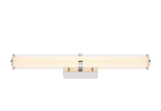 BG141539-23 nastenne svietidlo 23W/LED/3000K/z2157lm, IP44, s62cm, chrom/cire sklo/matny akryl