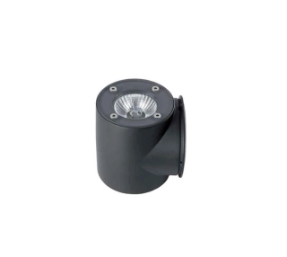 Nástenné svietidlo Mareco Luce KAPPADUE BI - 0150.180N, 1×60W/G9, IP65, v 9 cm, oceľ čierna/číre sklo UP/D
