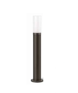 Stĺpikové svietidlo Mareco Luce TOP - 1077.101M, 1×60W/E27, IP55, v 85 cm, hliník čierny/matný akryl