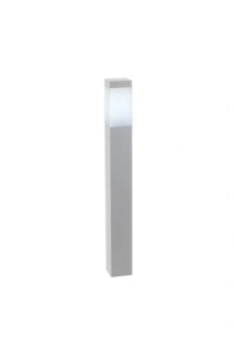 Stĺpikové svietidlo Mareco Luce LUX EST 170 - 1059.601G, 1×25W/E27, IP65, v 77 cm, hliník/matný akryl