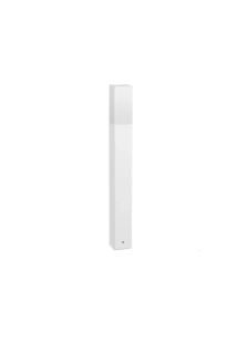Stĺpikové svietidlo Mareco Luce LUX EST 170 - 1059.001B, 1×27W/E27, IP65, v 51 cm, hliník/biela/matný akryl