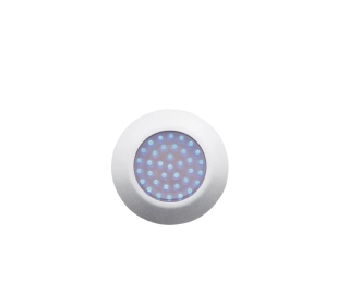 Podhľadové svietidlo Brilliant PRIMUS - G00762/73, 36 xLED/modré svetlo, IP44, d 11.5 cm, titán, sada 2 kusov