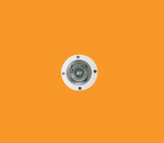 Podhľadové svietidlo Lumiance LIDO - 2425981, 1×50W/12V/GU5,3, d 96 mm, IP65, biela/číre sklo