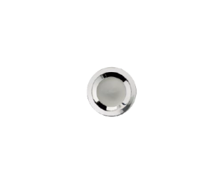 Podhľadové svietidlo Lumiance LUDO - 2425996, 1×50W/12V/GU5,3, d 11 cm, IP65, biela obruba/matný krúžok
