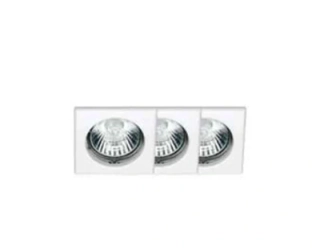 AB1G19064/05 podhladove svietidlo 3x50W/GU10, 77x77mm, biela