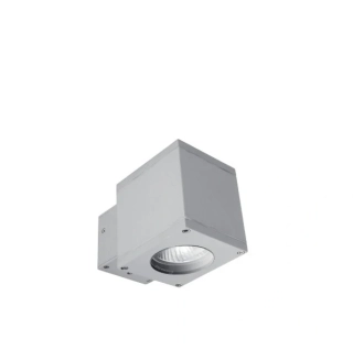 Nástenné svietidlo Sylvania ONWALL 3 - 0049076, 1×75W/Hi-Spot 95/E27, IP55, v 20 cm, hliník/číre sklo