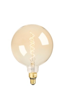 Sylvania 0029920 DIM 5,5W(=28)/820/E27/300lm, v283mm ToLEDo Vintage Globe G200 jantar 