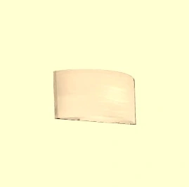 AR1A.3425-AM nastenne svietidlo 1x75W/E27, s35x16,5cm, chrom/dekoracne jantarove sklo