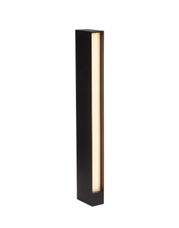 Stĺpikové svietidlo Brilliant HOLLOW - G43185/06, 20W/LED, IP54, v 60 cm, hliník/čierna/matný akryl