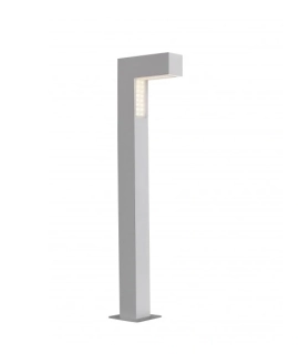 Stĺpikové svietidlo Brilliant ASHTON - G41685/22, 3,2W/LED, IP54, v 60 cm, čierny kov/matný akryl