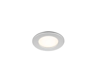 AE239730 podhladove svietidlo 5W/LED/SMD/WH, IP65, d9cm, chrom/matne sklo
