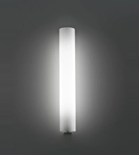 AA1LL9593B nastenne svietidlo 1x55W/2G11, v62cm, biely kov/triplex.sklo  