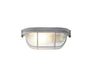 Stropné svietidlo Brilliant BOBBI - 94458/70, industriálny dizajn, 1×40W/E27, s 21 cm, oceľ/patina betón/číre sklo