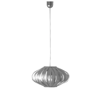 AB193317/at zavesne svietidlo 1x60W/E27, d38cm, tmavohnedy plast/biele drevo