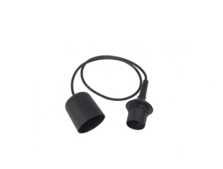 Závesné svietidlo Brilliant PENDANT - 93327/06, záves, 1×60W/E27, v 80 cm, čierny plast