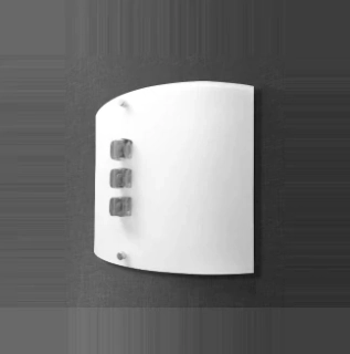 AK1002.61.1 nastenne svietidlo 1x100W/E27, v28x35cm, chrom/matne sklo/kristal ciry