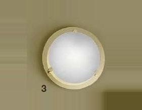 AK1138.11.3 nastenne svietidlo 1x40W/G9, d20cm, zlatene 24 karat GOLD /matne sklo