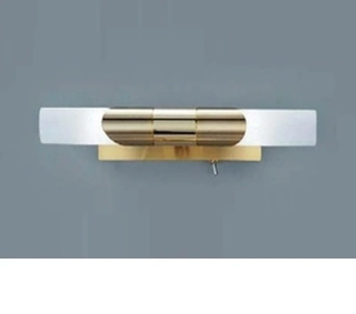AK1153.62.7 nastenne svietidlo 2x40W/G9, s28cm, matna/lestena mosadz/matne sklo