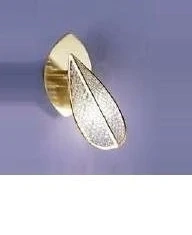 AK1161.61.7 nastenne svietidlo 1x40W/G9, v14cm, zlatene 24 karat GOLD /Swarovski-Spectra kristal ciry