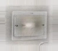 AK1A67.62 silber nastenne svietidlo 1x100W/R7s, v22x32cm, chrom/dekor.cire sklo