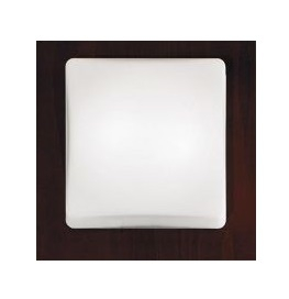 Stropné svietidlo Kolarz ASSOLUTA - U323.12.W, 2×40W/E14, 35×35 cm, tmavé drevo/opálové sklo