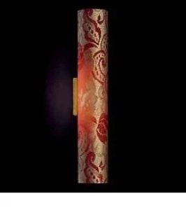 AL1480/APP3.GO.RG nastenne svietidlo 3x100W/R7s, v53cm, platkove zlato/triplex red-gold
