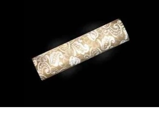 AL1480/APP2.GO.WG nastenne svietidlo 2x100W/R7s, v35cm, platkove zlato/triplex white-gold
