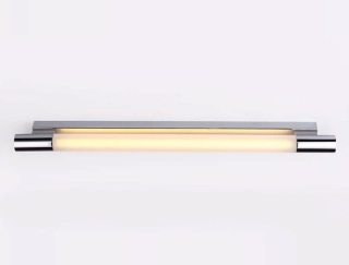 AM1W0023 CR nastenne svietidlo 1x28W/G5, s128cm, chrom/matne sklo