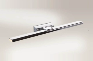 AM1W0009 nastenne svietidlo 8x1W/LED, s65cm, chrom