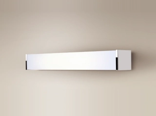 AM1W0147 nastenne svietidlo 1x14W/G5, IP44, s68cm, chrom/matne sklo