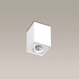 AM1C0070 (200830101) stropne svietidlo 1x50W/GU10, d95/v125mm, hlinik/biela